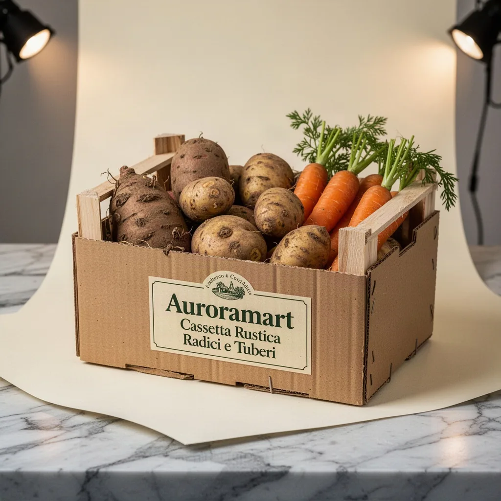 Auroramart Cassetta Rustica Radici e Tuberi